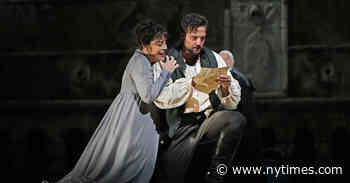 Review: ‘Tosca’ Catches Fire at the Met Opera