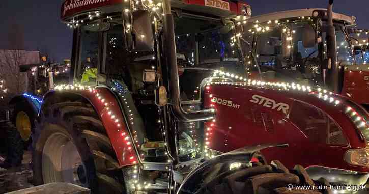 „Ein Funken Hoffnung“ – Traktoren in Bamberg Samstag auf Tour