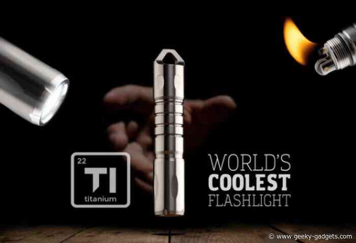 Hunt 4.0 pocket EDC flashlight is almost indestructible