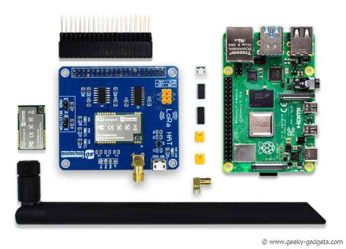 Raspberry Pi LoRa HAT with 5 km range now available on Kickstarter from £23