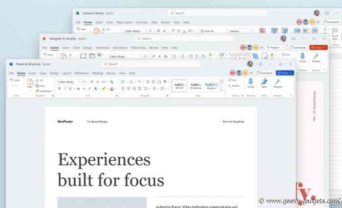 Visual update in Office for Windows 11 & 10 rolled out