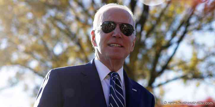 Biden still has a rosy view on the economy despite a bad November jobs report. Here's 3 reasons why he may be right to be optimistic.