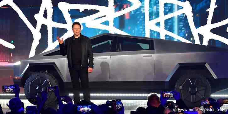 Elon Musk says the first Tesla Cybertrucks will have 4 motors and be able to 'drive diagonally like a crab'