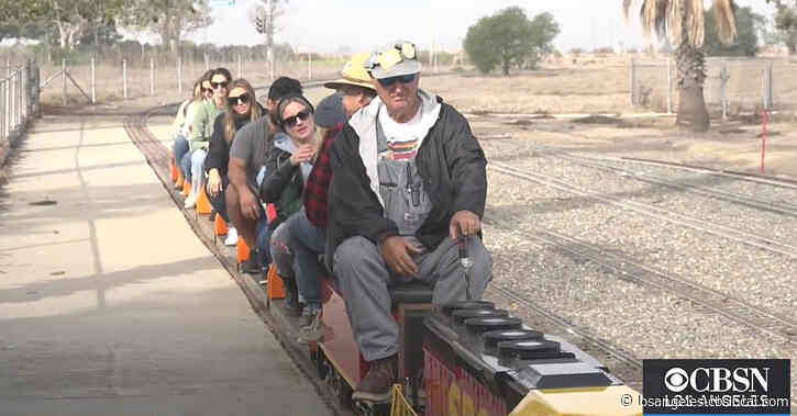 Group Running Free Mini Train Rides In Costa Mesa Gets $15,000 To Repair Vandalized Junction