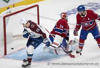 Nichushkin helps Avalanche bounce back with 4-1 win over Canadiens - Dawson Creek Mirror