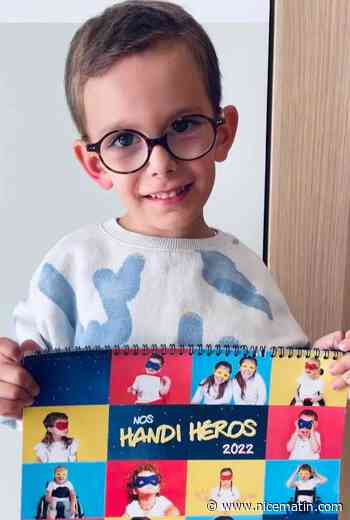 Deux petits azuréens touchés par la maladie participent à la création d'un calendrier pour sensibiliser sur le handicap