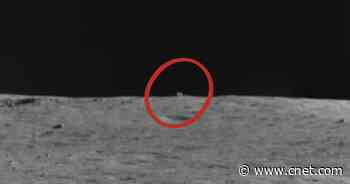 China moon rover to investigate cube-shaped 'mystery house' object     - CNET
