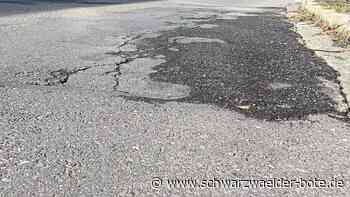 Königsfeld nutzt Vialytics - Straßenschäden werden künftig digital per Smartphone erfasst - Schwarzwälder Bote