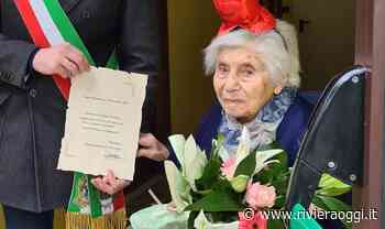 Iolanda Fazzini festeggia 101 anni a Cupra Marittima - Riviera Oggi