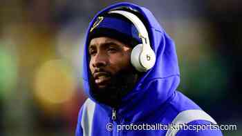 Sean McVay would be “surprised” if Odell Beckham Jr. misses Sunday’s game