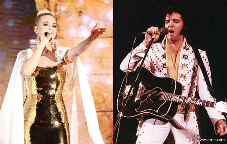 Katy Perry channels Elvis Presley to tease Las Vegas residency