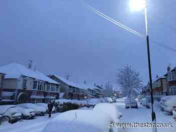 Hour-by-hour weather forecast: Sheffield wakes up to blanket of snow as temperatures plunge - The Star