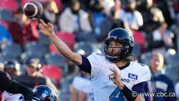 Argos QB Bethel-Thompson may miss East final for violating CFL's COVID-19 protocol