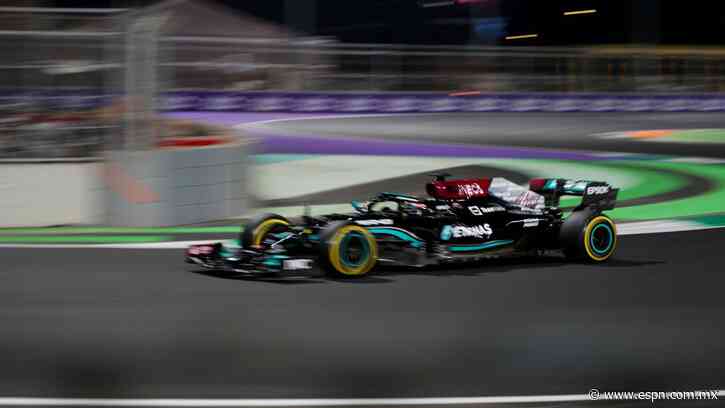 Hamilton domina, jornada gris para Red Bull en segundos libres de Arabia Saudita - ESPN