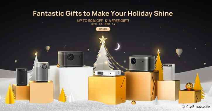 Huge holiday deals on XGIMI’s 1080p/4K projectors with Harman Kardon audio