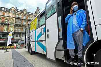 Geen vaccinatiebussen in Brussel want buschauffeurs staken - BRUZZ