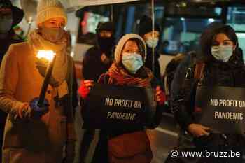 Mars voor vaccinrechtvaardigheid trekt door Brussel - BRUZZ