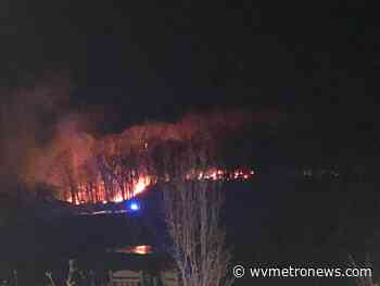 Crews battle overnight forest fire at Cacapon State Park - West Virginia MetroNews