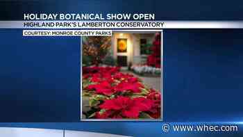 Holiday Botanical Show at Highland Park's Lamberton Conservatory open