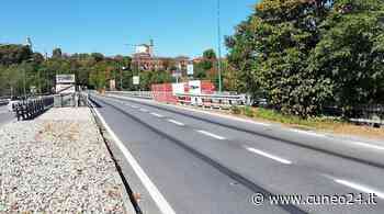 Chiuso cantiere sul ponte Gesso all'ingresso di Cuneo: la viabiità torna regolare - Cuneo24