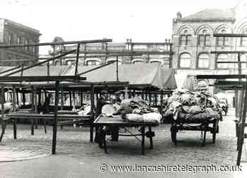 Photos show end of Blackburn's old market and arrival of new