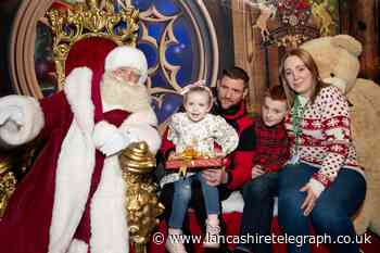 Blackburn Mall Santa wishes visitors a Merry Makaton Christmas