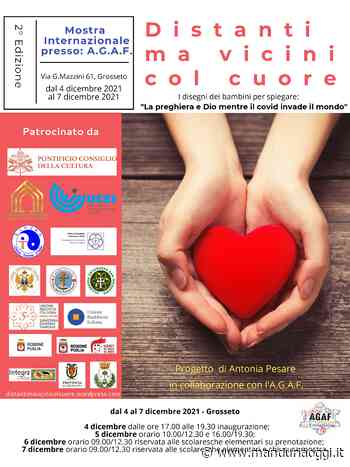 MANDURIA - Da oggi, a Grosseto, sarà visitabile la mostra di disegni dei bambini che hanno aderito al progetto di Antonia Pesare 'Distanti ma Vicini col Cuore' - ManduriaOggi