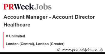 V Unlimited: Account Manager - Account Director Healthcare
