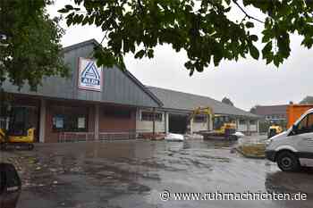 Fortschritte beim Aldi-Neubau in Ascheberg an der Lüdinghauser Straße | Ascheberg - Ruhr Nachrichten