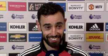 Bruno Fernandes sends message to Cristiano Ronaldo after passing 800 career goals - Mirror.co.uk