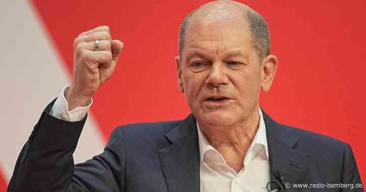 Olaf Scholz wirbt für Ampel-Koalitionsvertrag