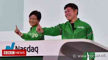 Ride hailing app Grab falls in $40bn market debut