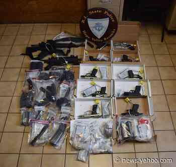 'Arsenal of loaded firearms' found in Rhode Island traffic stop gets NC man prison time - Yahoo News