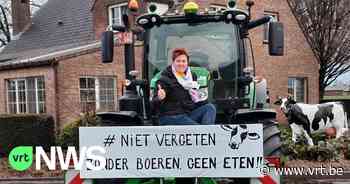 Boeren trekken uit protest met 500 tractoren naar Geel: "Niet vergeten, zonder boeren, geen eten" - VRT NWS