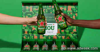 Heineken Provides Free Beer as Placeholder Christmas Presents