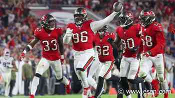 Three games up, Bucs in rare drivers' seat in NFC South but have 'long way to go'