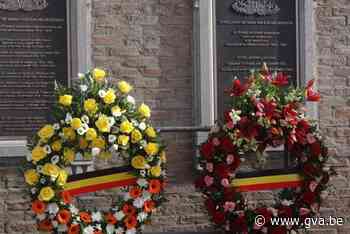 Herdenking Wapenstilstand gaat gepaard met bloemenhulde (Vosselaar) - Gazet van Antwerpen Mobile - Gazet van Antwerpen