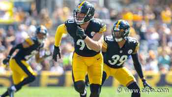 Steelers' Watt off COVID list, eligible vs. Ravens