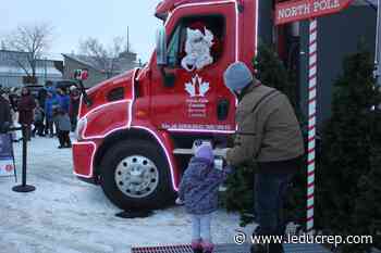 Santa makes stop in Leduc on Coca-Cola's Holiday Truck Tour - Leduc Representative