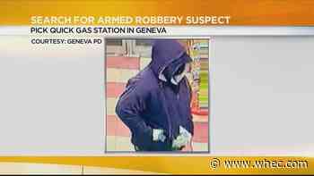 Geneva Police searching for suspect in Pick Quick gas station armed robbery