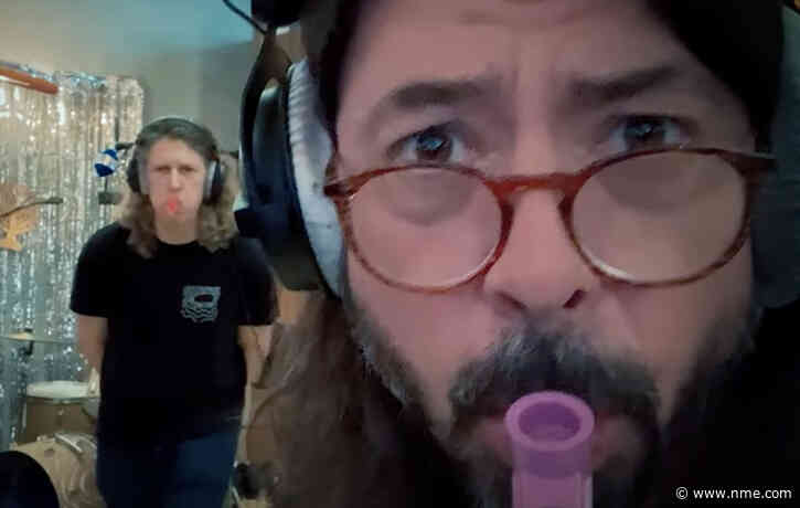 Listen to Dave Grohl and Greg Kurstin’s kazoo-laced cover of Billy Joel’s ‘Big Shot’