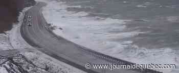 Haute-Gaspésie: route 132 endommagée par une tempête: «Protégez notre premier lien svp», lance le préfet