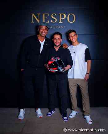 Quand Fabio Quartararo et Yannick Noah se croisent au restaurant Nespo à Nice