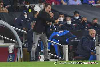 🎥 Xavi lijdt eerste nederlaag als trainer van Barcelona