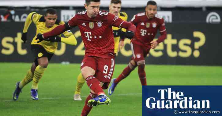 Lewandowski scores twice as Bayern Munich beat title rivals Dortmund