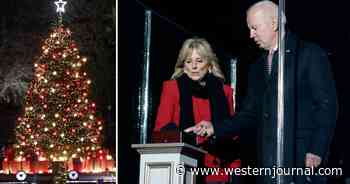 Here's What the Audience Was Ordered to Do Because Biden Showed Up Late to Christmas Tree Lighting