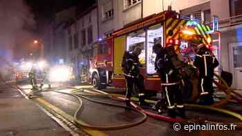 Feu d'appartement place Guilgot - 1 blessé grave. - Epinal infos - Epinal Infos