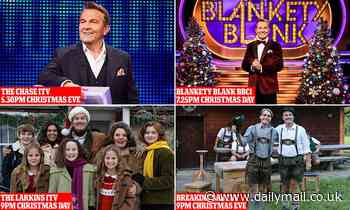 Tis the season to be Bradley Walsh! TV's hottest property, 61, set for £500,000 Christmas windfall