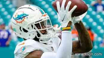 Surging Dolphins activate OL Deiter, WR Parker