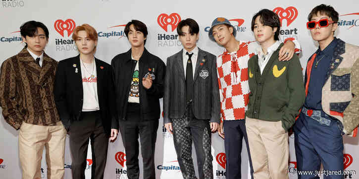 BTS Celebrates Jin's Birthday at Jingle Ball 2021 - See the Pics!